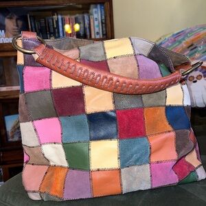 Patchwork Lucky Brand Hobo